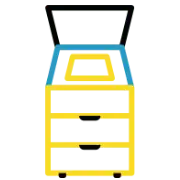 printer graphic illustration