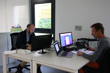 collaborateurs du service technique